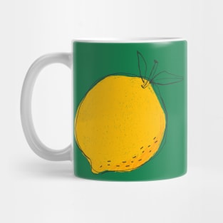 Lemon Hand Drawn Mug